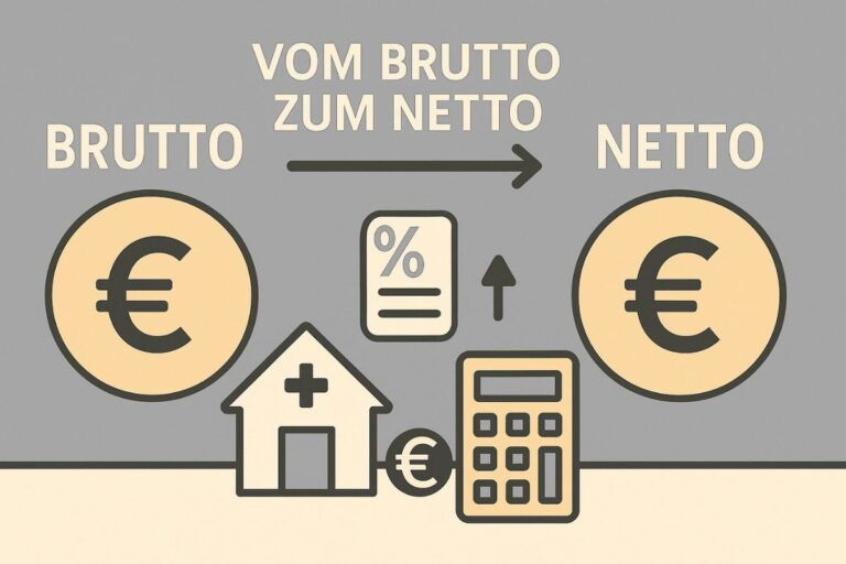 Brutto- und Nettoberechnung mit Symbolen