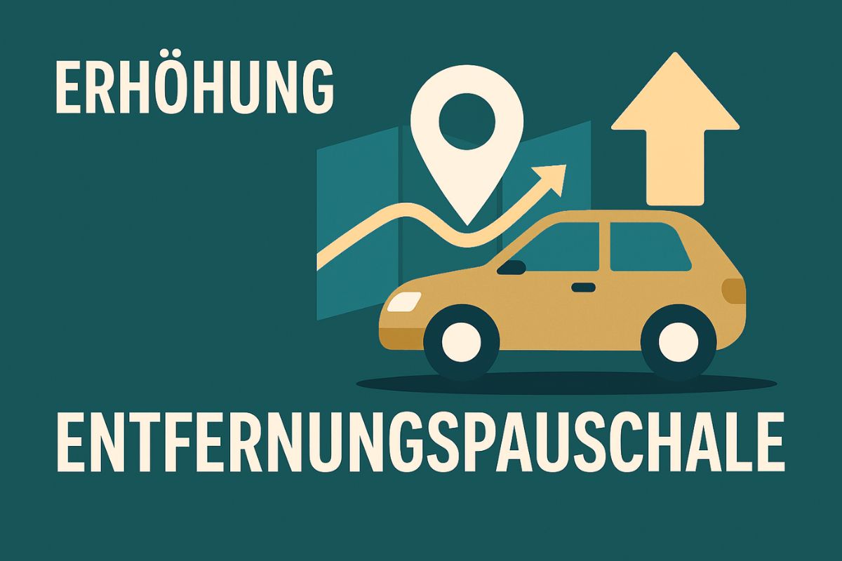 Erhöhung der Entfernungspauschale visualisiert