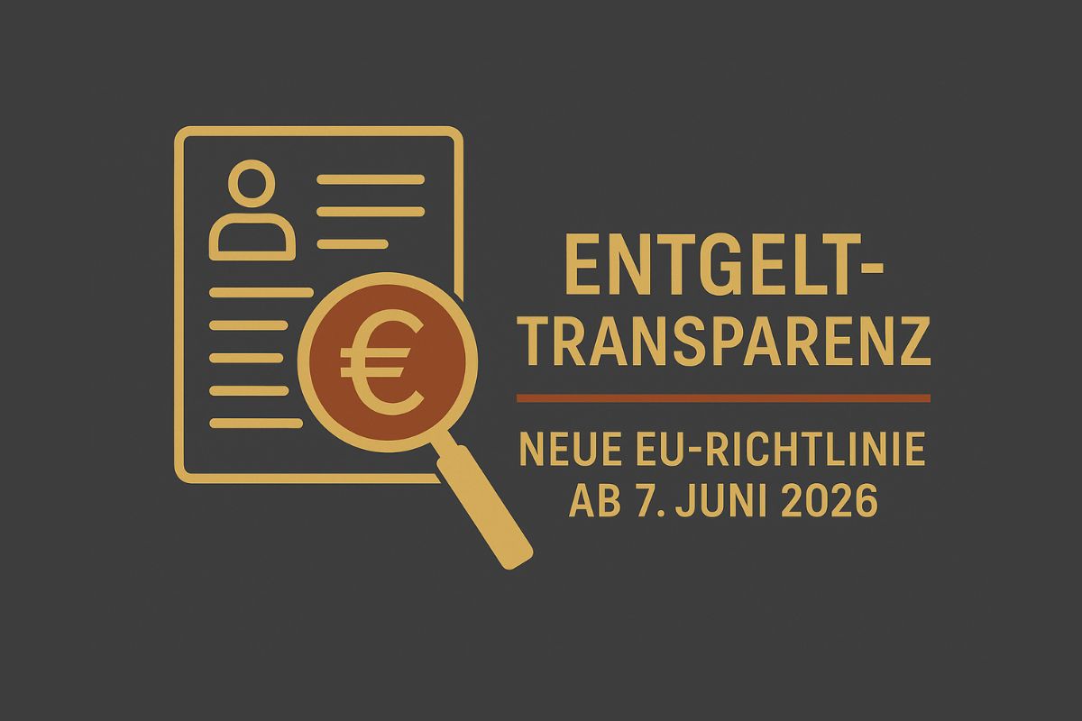 Neue EU-Richtlinie zur Entgelttransparenz