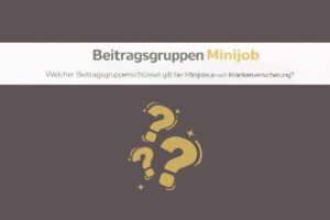 Fragen zu Minijob und Krankenversicherung
