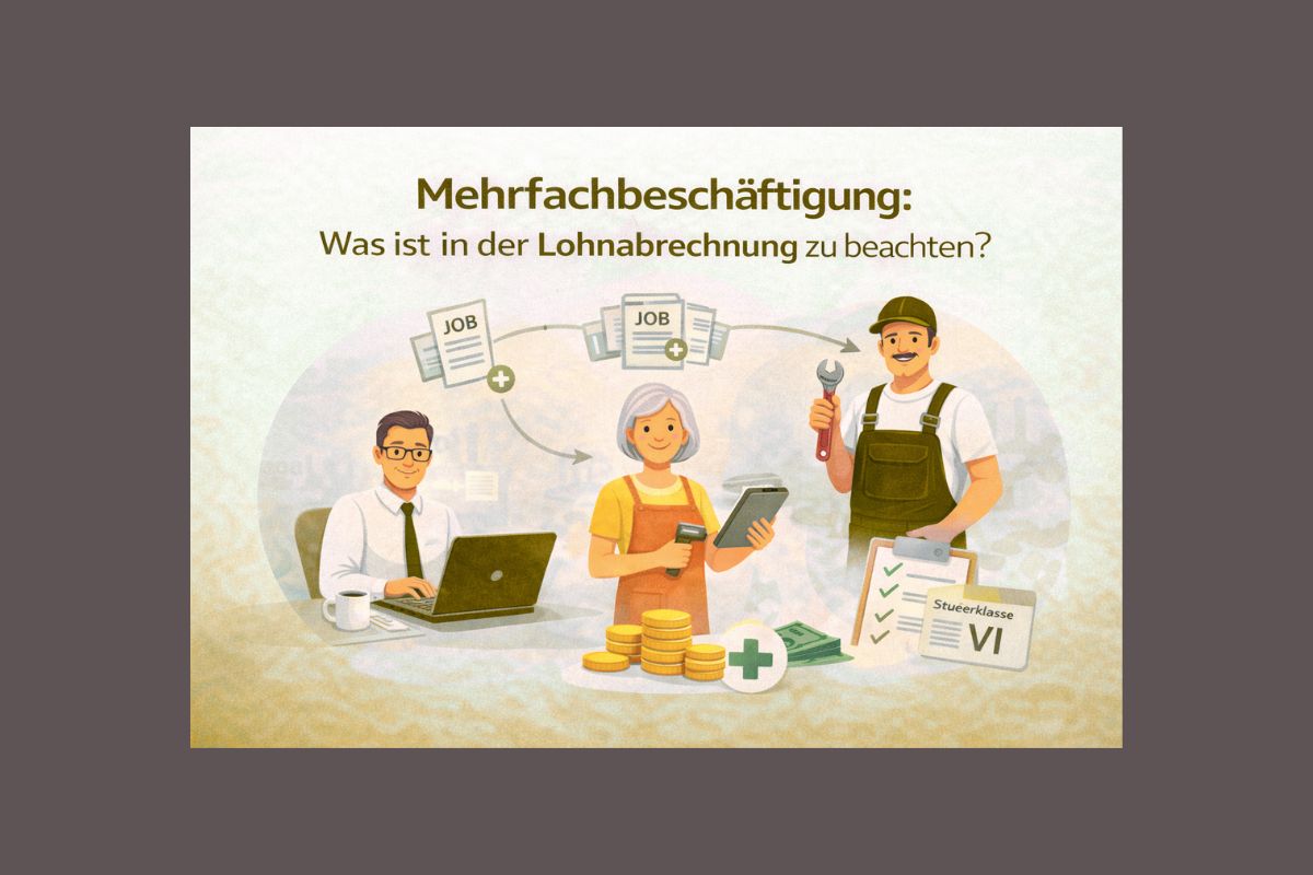 Mehrfachbeschäftigung und Lohnabrechnung