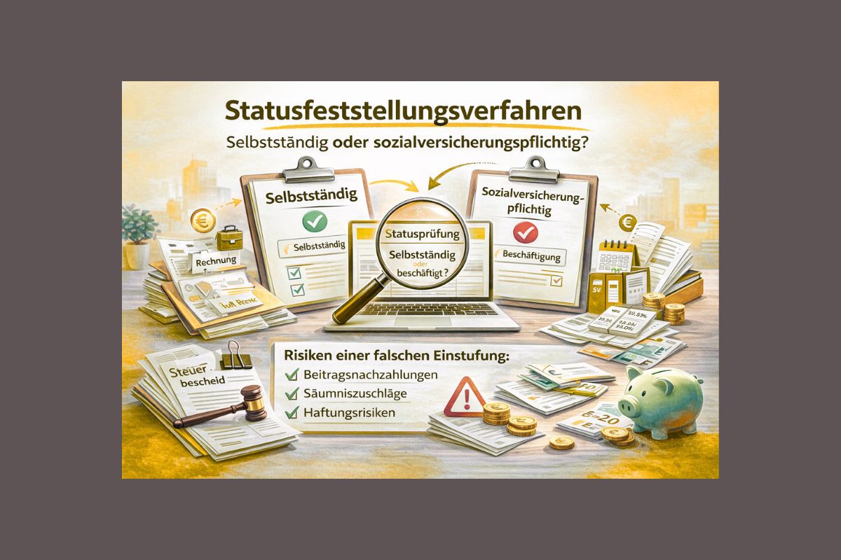 Sozialversicherung für Selbstständige klären