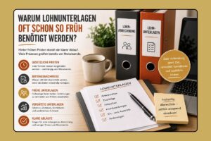 Frühe Lohnunterlagen für klare Abläufe