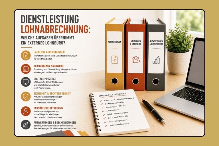 Informationen zur Lohnabrechnung und Dienstleistungen