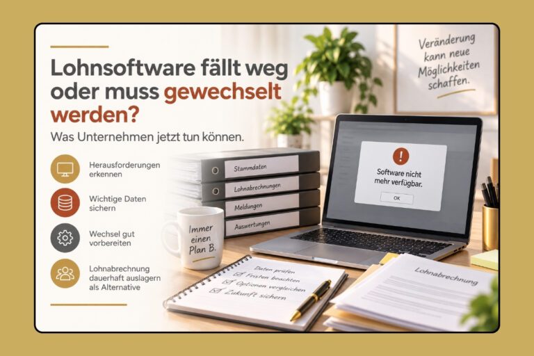 Lohnsoftware fällt aus?