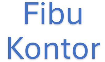 Text in blauer Schrift: "Fibu Kontor".