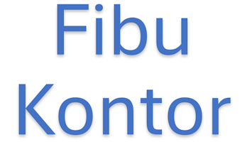 Text in blauer Schrift: "Fibu Kontor".